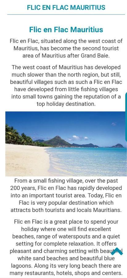 Ssvilla Flic en Flac Exterior photo